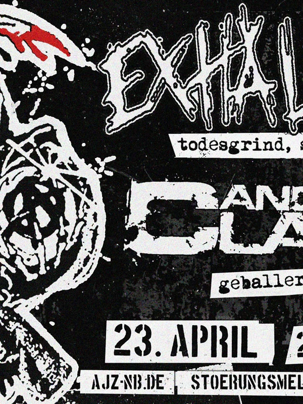 Flyer: EXHALE + CANCER CLAN