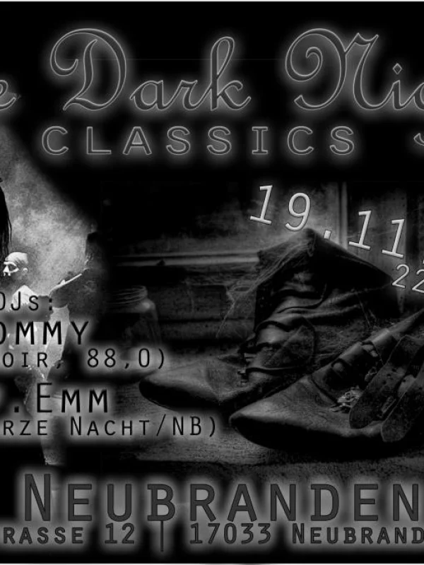 Flyer: the dark night classics