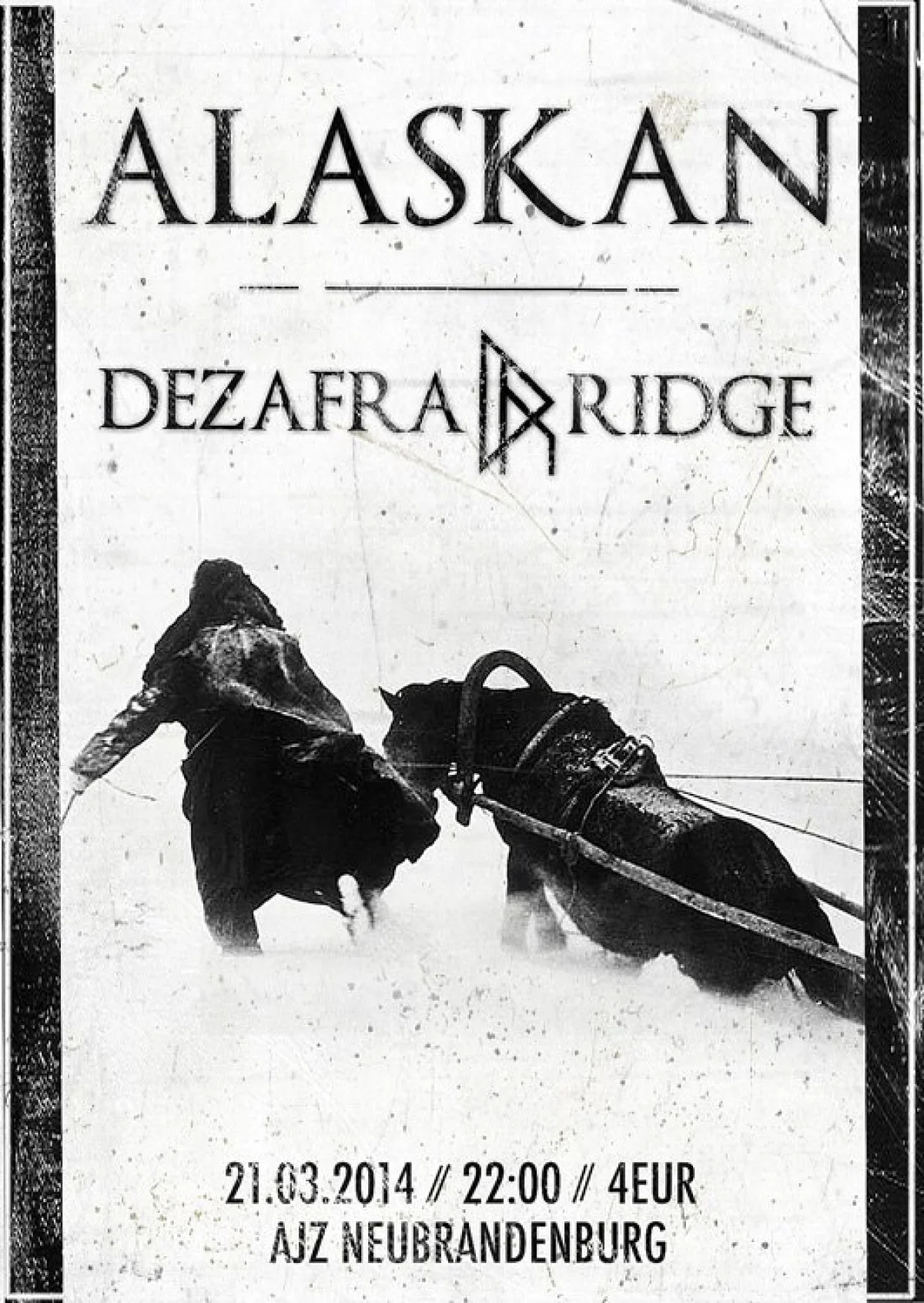 Flyer: ALASKAN + DEZAFRA RIDGE