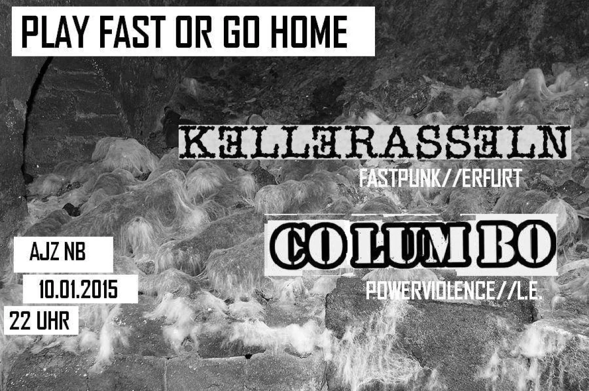 Flyer: KELLERASSELN + COLUMBO