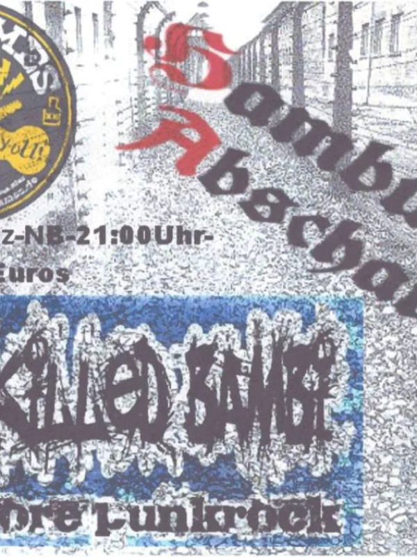 Flyer: WHO KILLED BAMBI + HAMBURGER ABSCHAUM + ANTIBASTARD