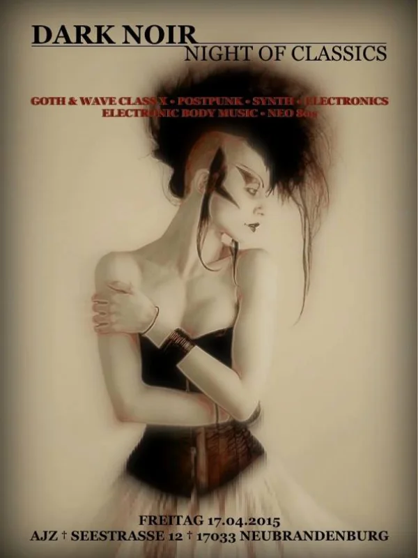 Flyer: DARK NOIR † NIGHT OF CLASSICS