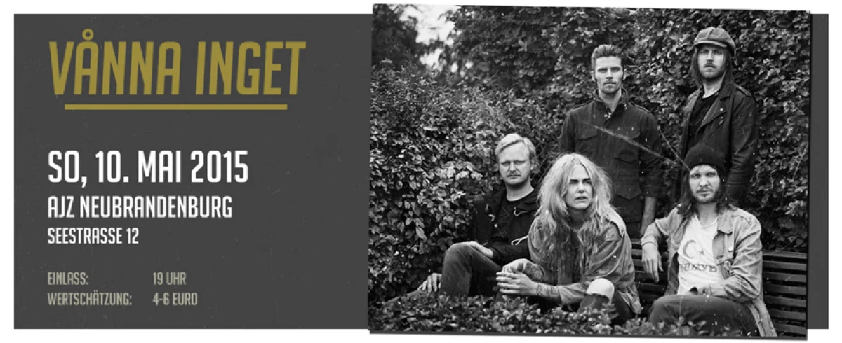Flyer: VANNA INGET