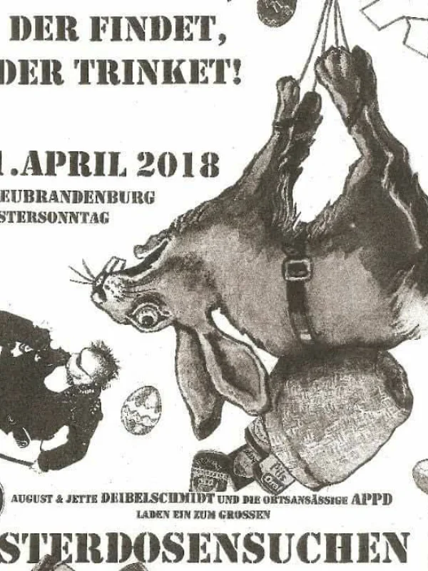 Flyer: OSTERDOSENSUCHEN