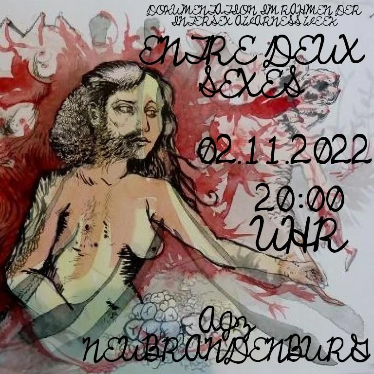 Flyer: Entre deux sexes