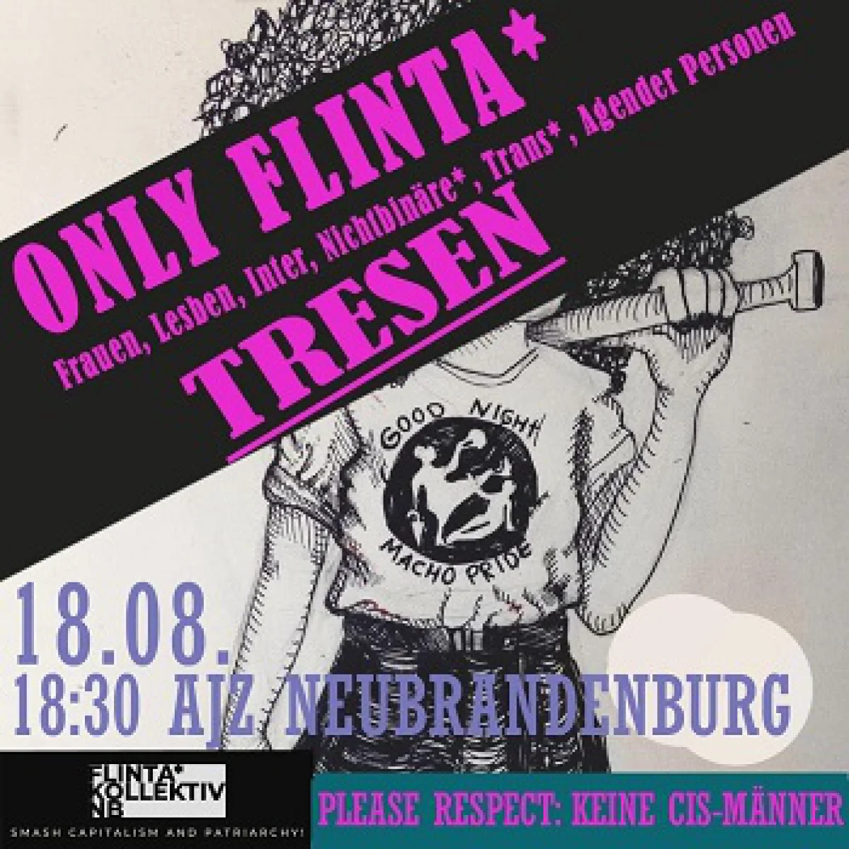 Flyer: ONLY FLINTA TRESEN