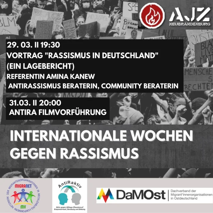 Flyer: ANTIRA FILMVORFÜHRUNG