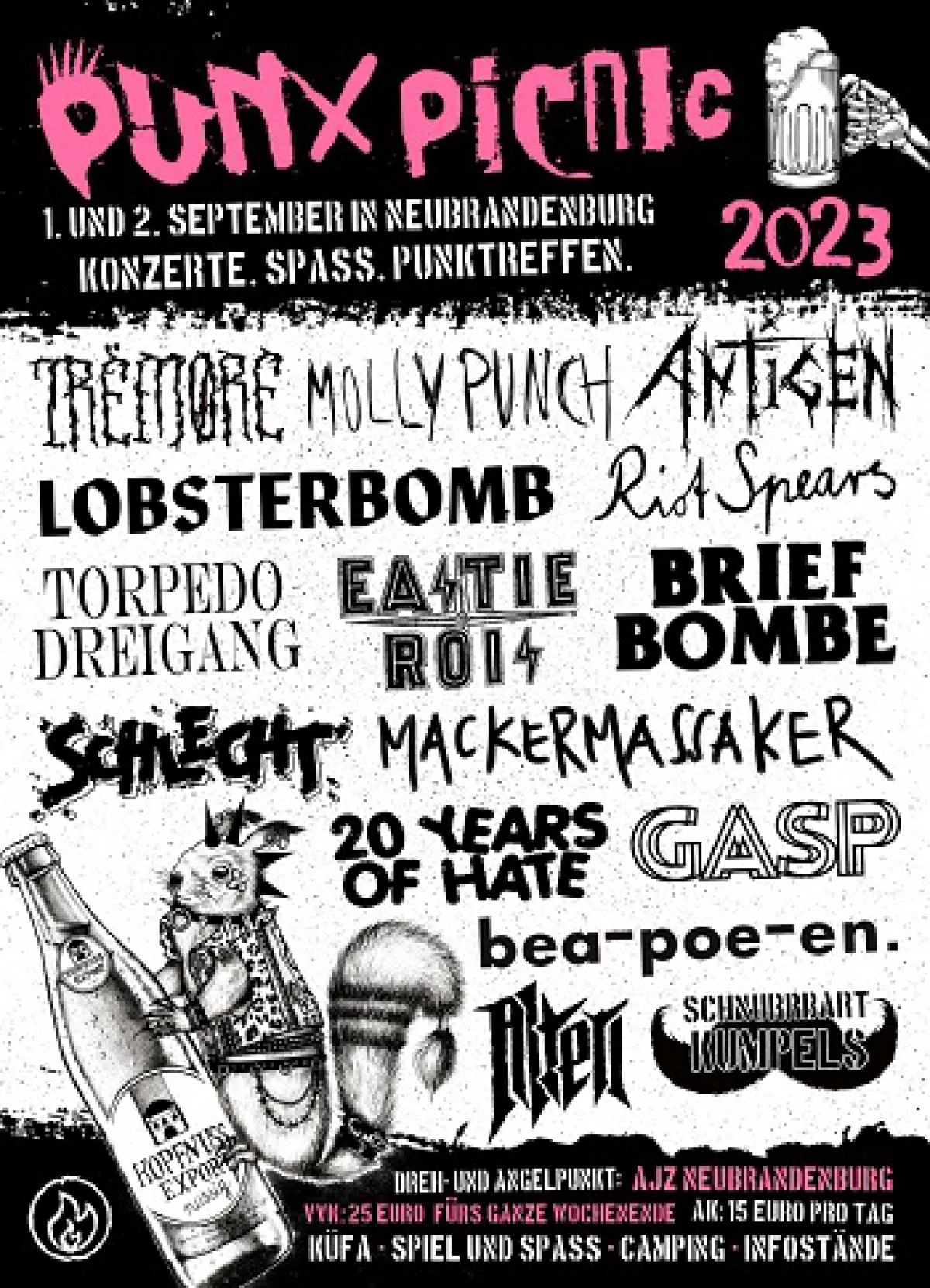 Flyer: PUNX PICNIC