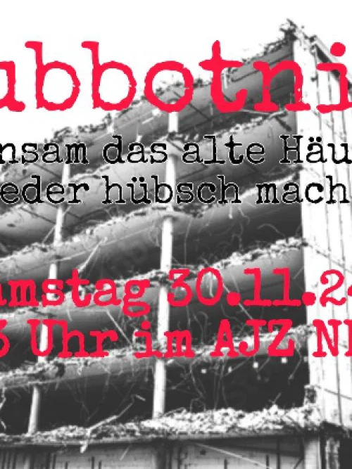 Flyer: Subbotnik