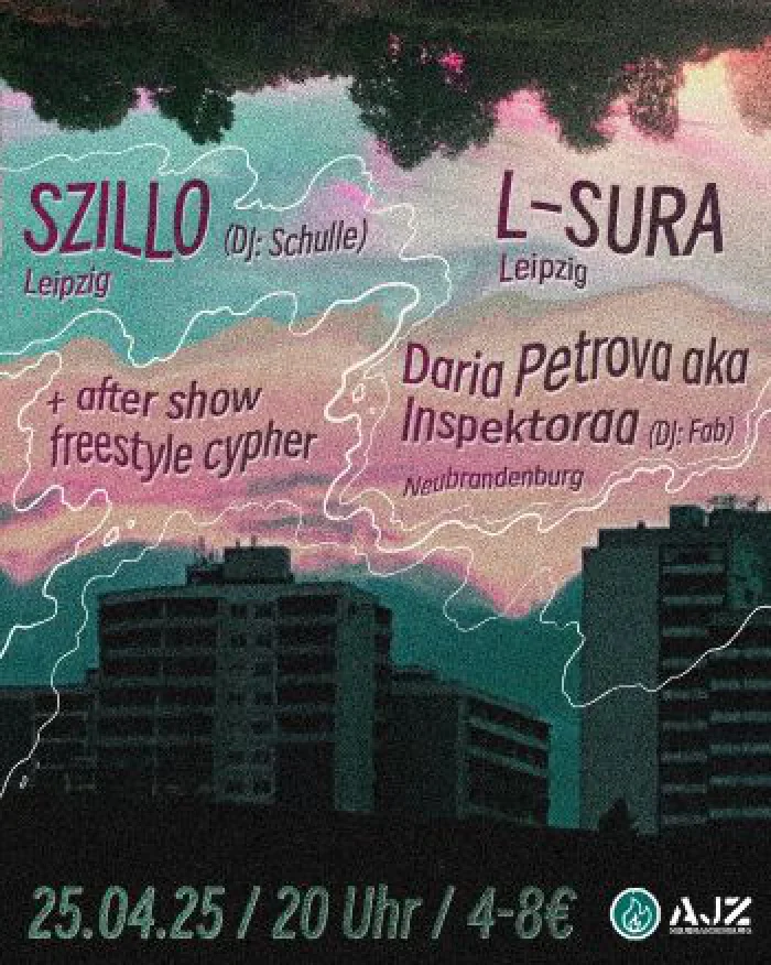 Flyer: SZILLO + INSPEKTORAA + L-SURA