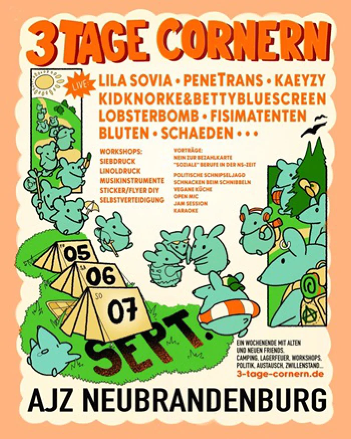 Flyer: 3 TAGE CORNERN
