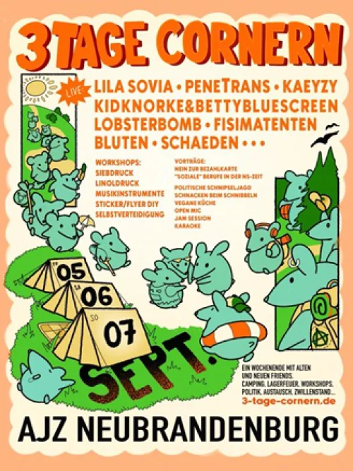 Flyer: 3 TAGE CORNERN