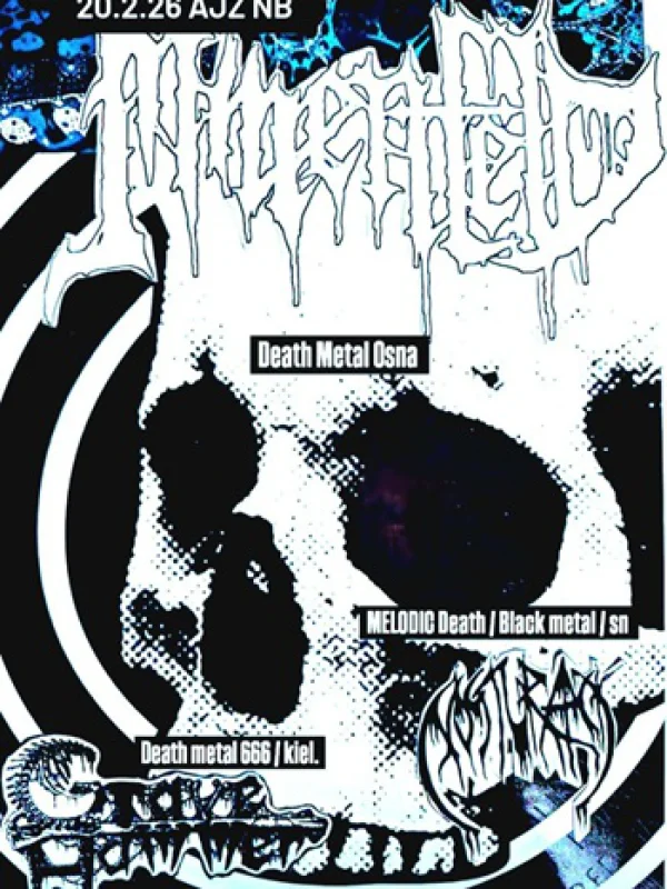 Flyer: GRAVEHAMMER + MINENFELD + NOSTURAACK