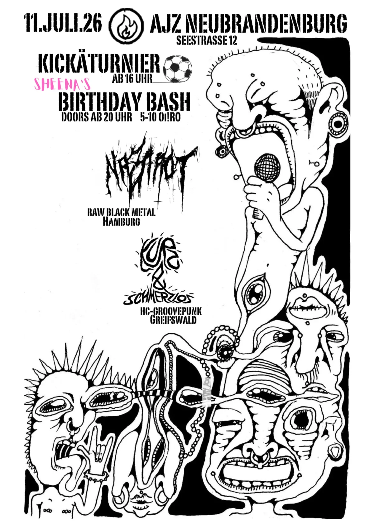 Flyer: Sheena's Birthday Bash